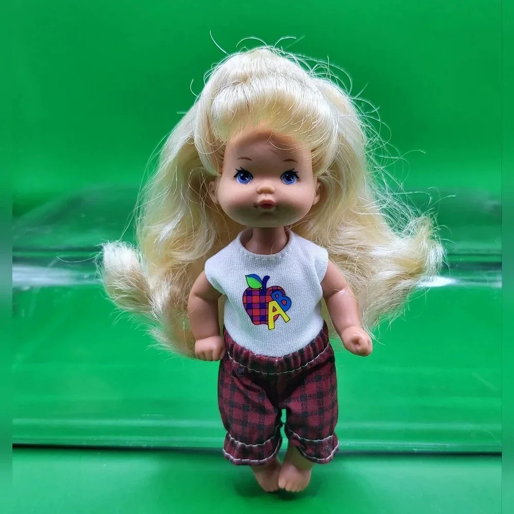 Mattel 1976 Heart Family Twin Kelly Fashion Doll Blonde Original Outfit Vintage